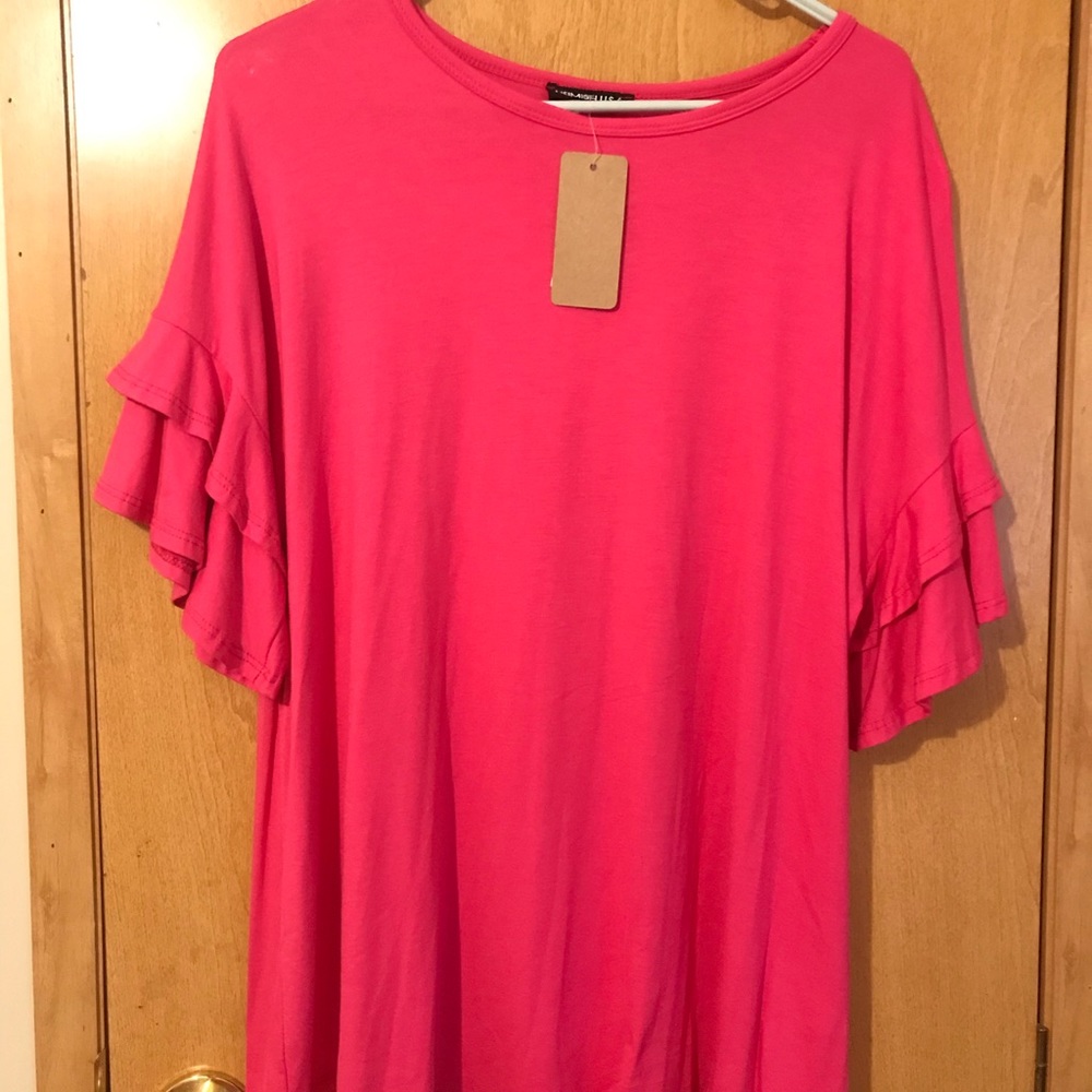Fuchsia dress shirt